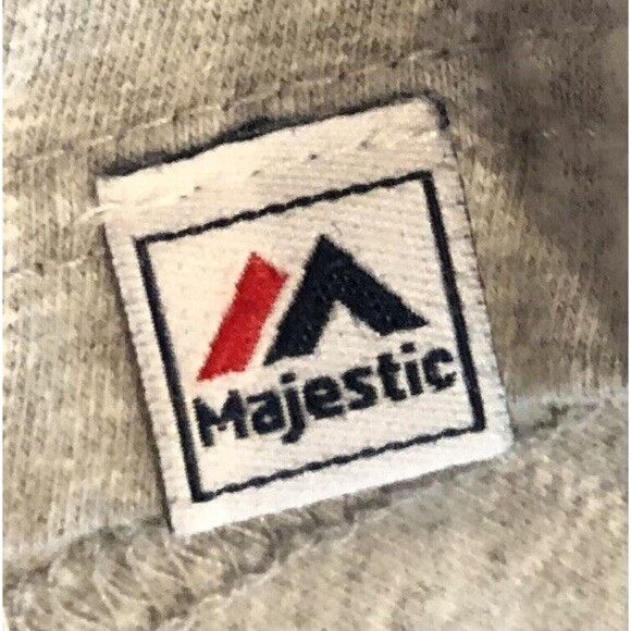 San Francisco Giants T-Shirt L Buster Posey Majestic From the Stretch Pinstripe - Picture 6 of 8